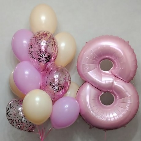Набор шаров на 8 лет